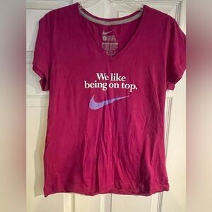 Nike workout top